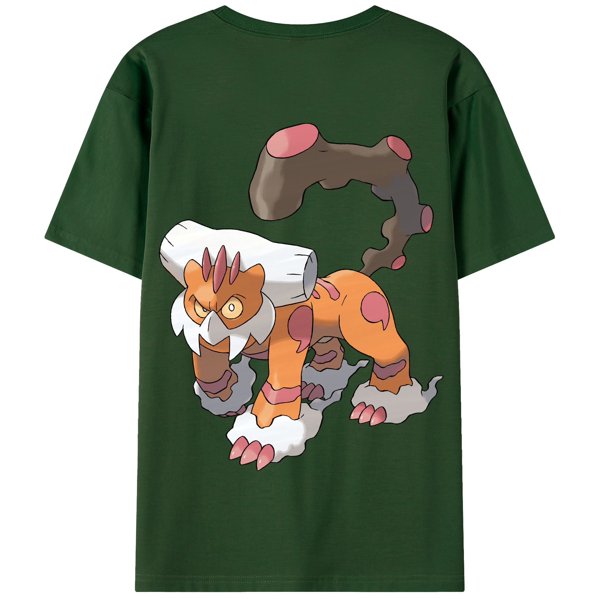 （画像用） ポケットモンスター Pokémon 綿100％半袖Tシャツ（背面プリント）